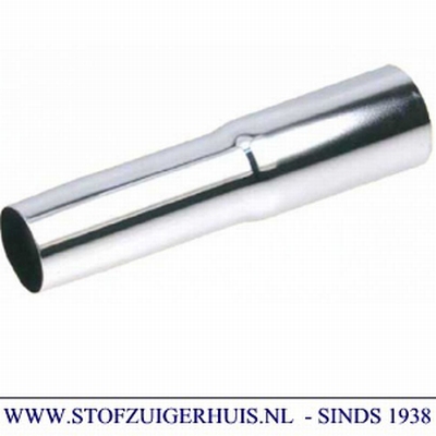Verloopbuisje  chroom 35mm - 32mm