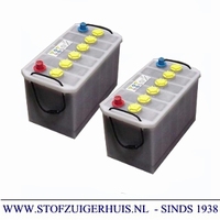 Tennant S10 Batterij Tractie. 2 x 12V / 110AH - 9007151 