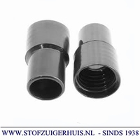 Schroefmof 32mm zwart PVC 