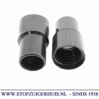 Schroefmof 32mm zwart pvc ANTISTATISCH 